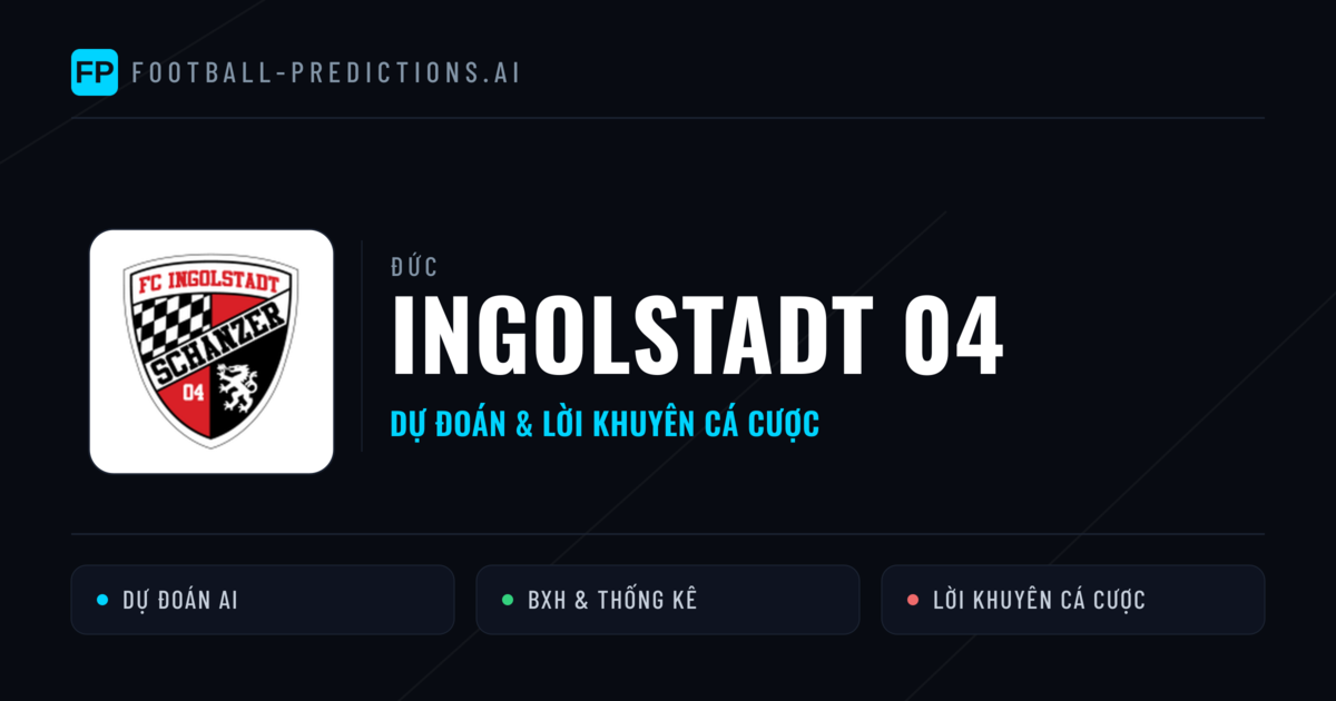 Ingolstadt 04 Dự đoán & Thống kê