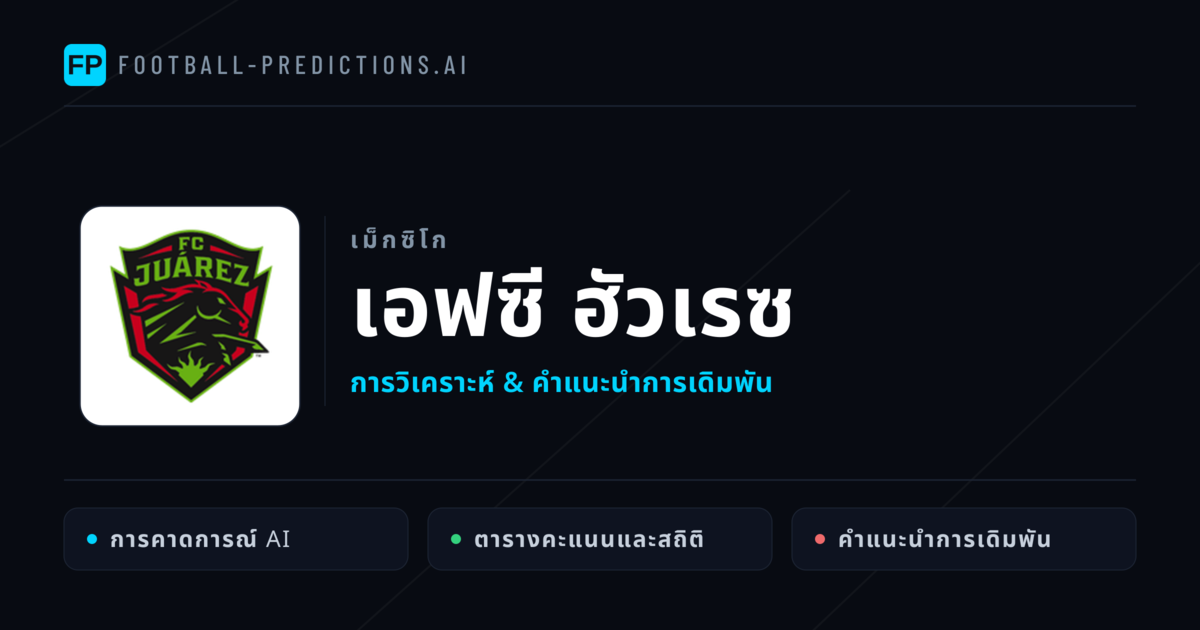เอฟซี ฮัวเรซ การวิเคราะห์และสถิติ