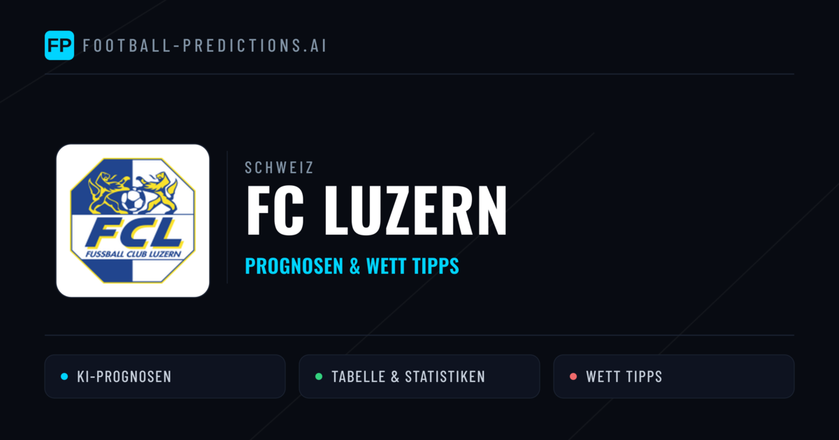 FC Luzern Prognosen & Statistiken