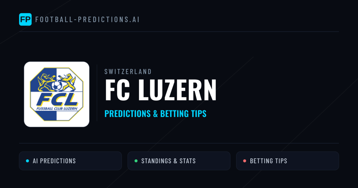 FC Luzern Predictions & Stats