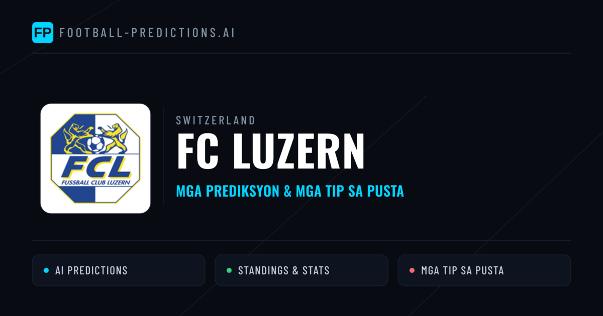 FC Luzern Predictions & Stats