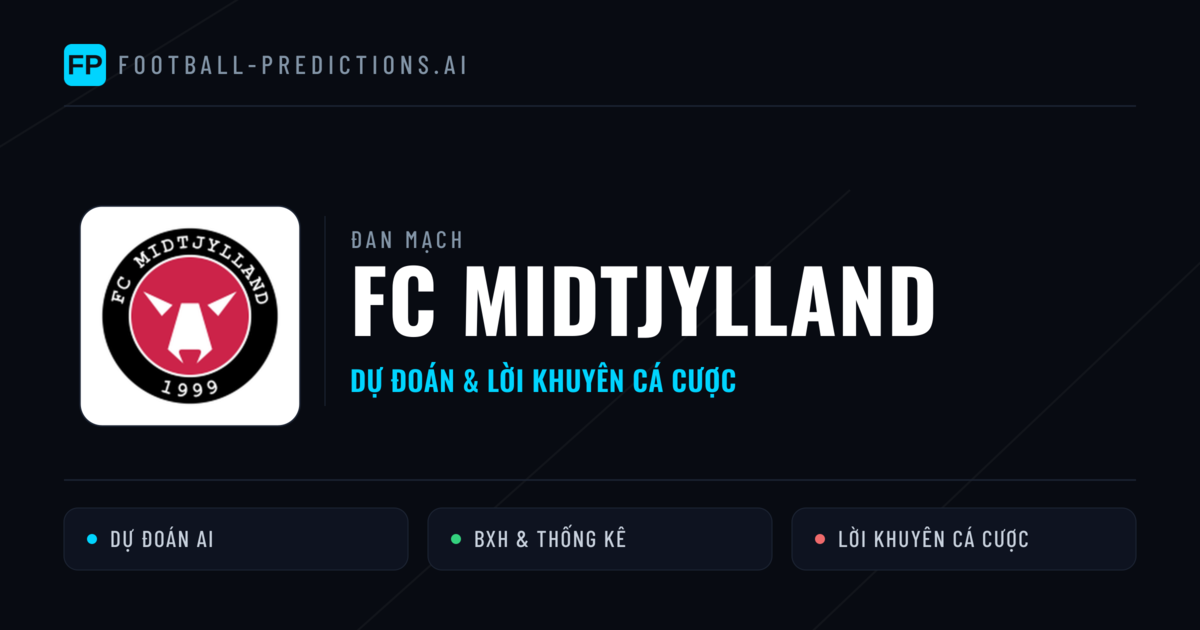 FC Midtjylland Dự đoán & Thống kê