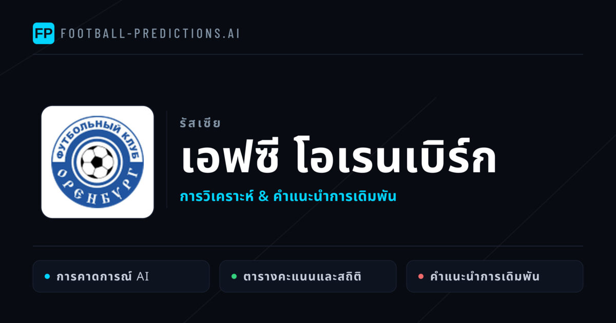 เอฟซี โอเรนเบิร์ก การวิเคราะห์และสถิติ