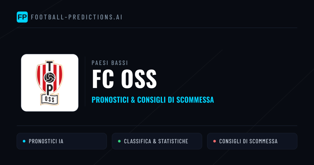 Pronostici e Statistiche FC OSS