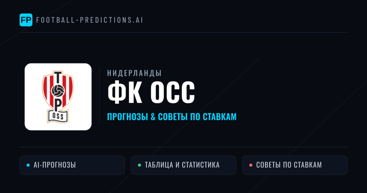 ФК ОСС прогнозы и статистика