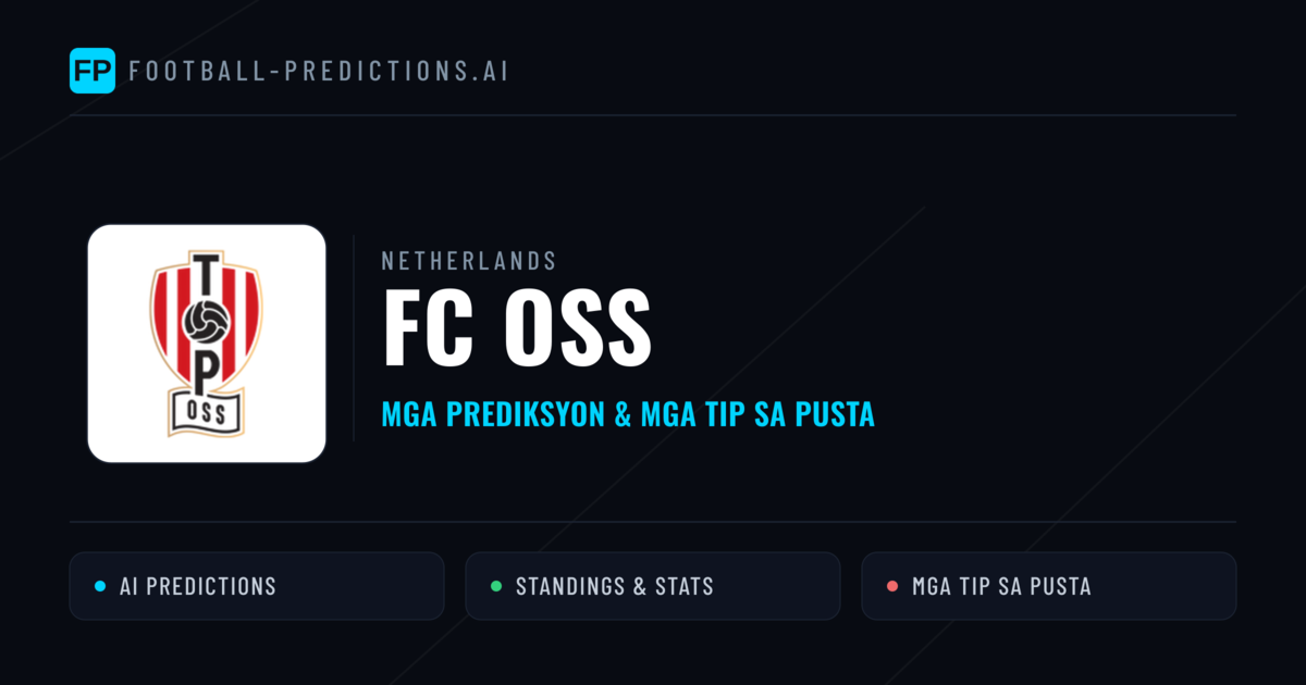 FC OSS Predictions & Stats