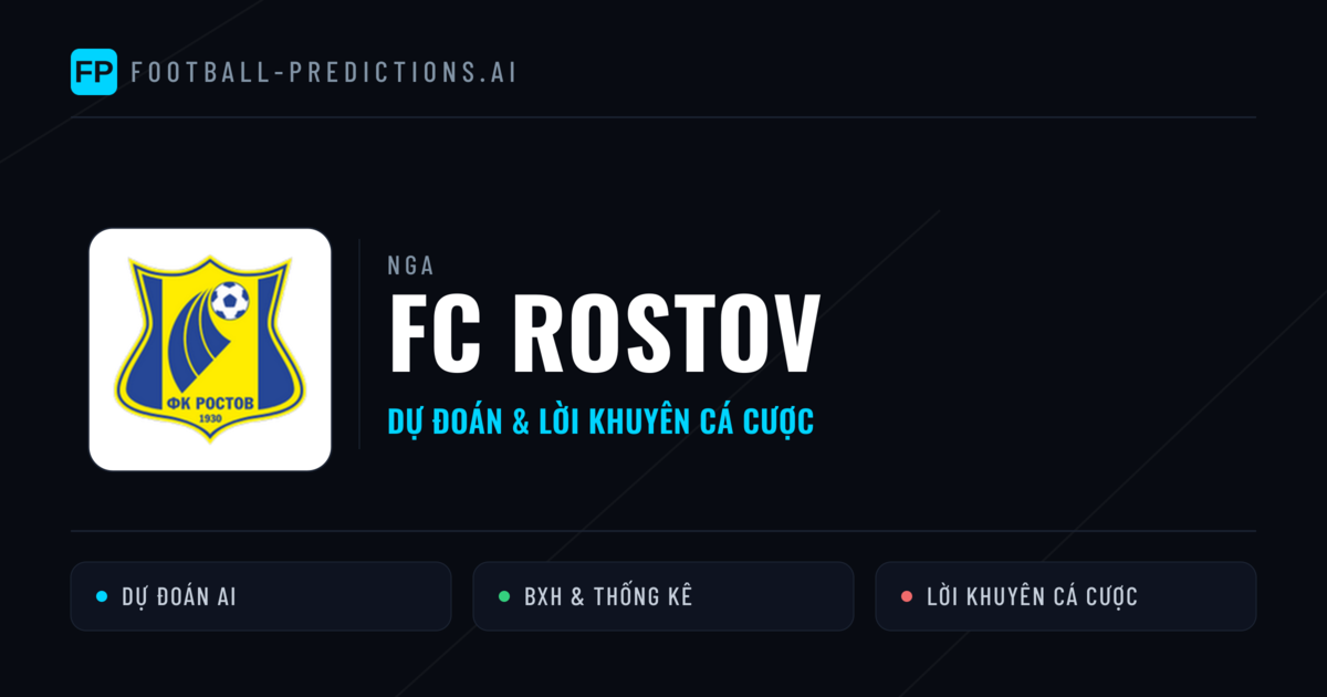 FC Rostov Dự đoán & Thống kê