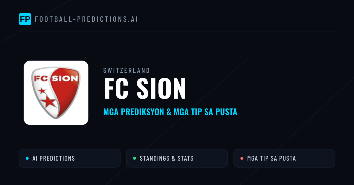 FC Sion Predictions & Stats
