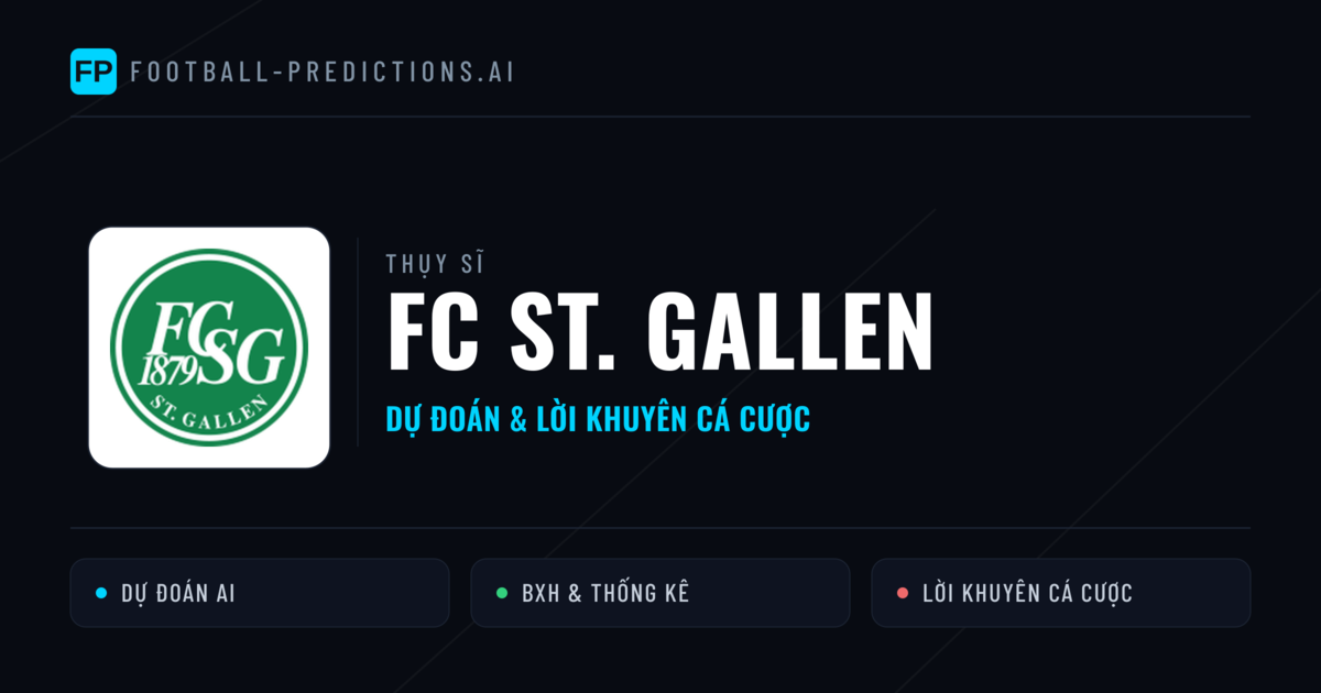FC St. Gallen Dự đoán & Thống kê