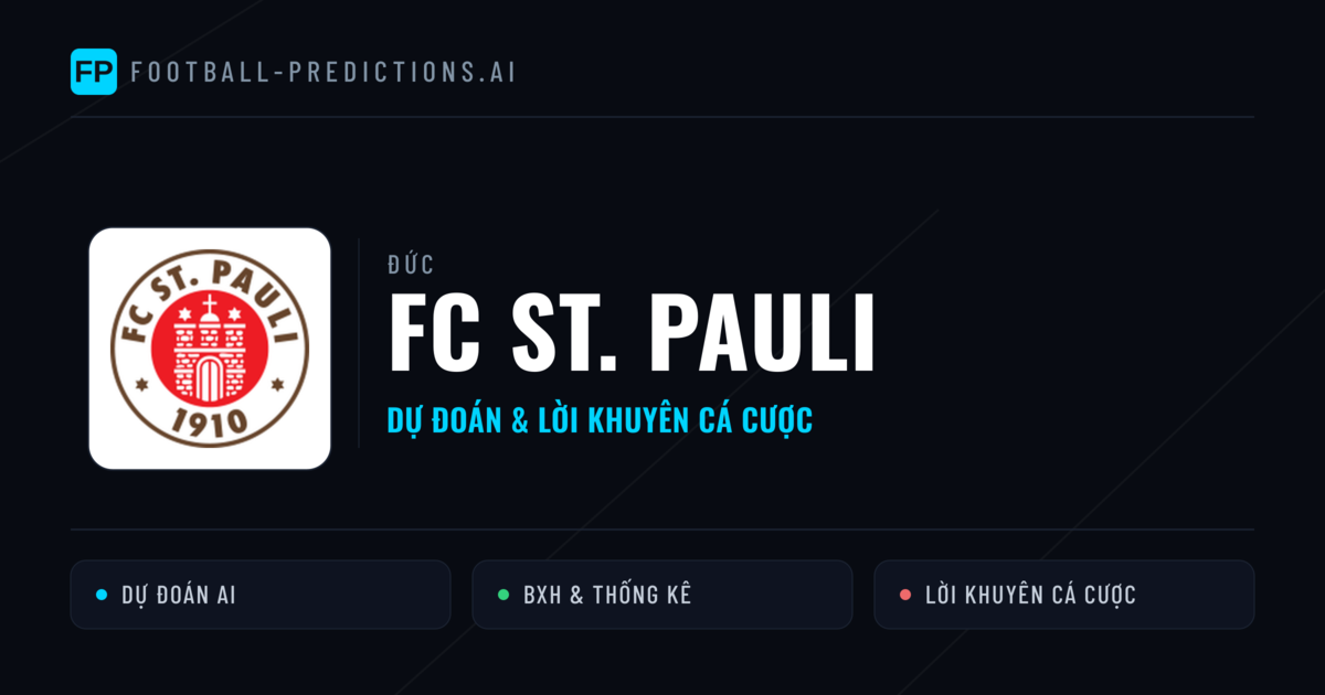 FC St. Pauli Dự đoán & Thống kê