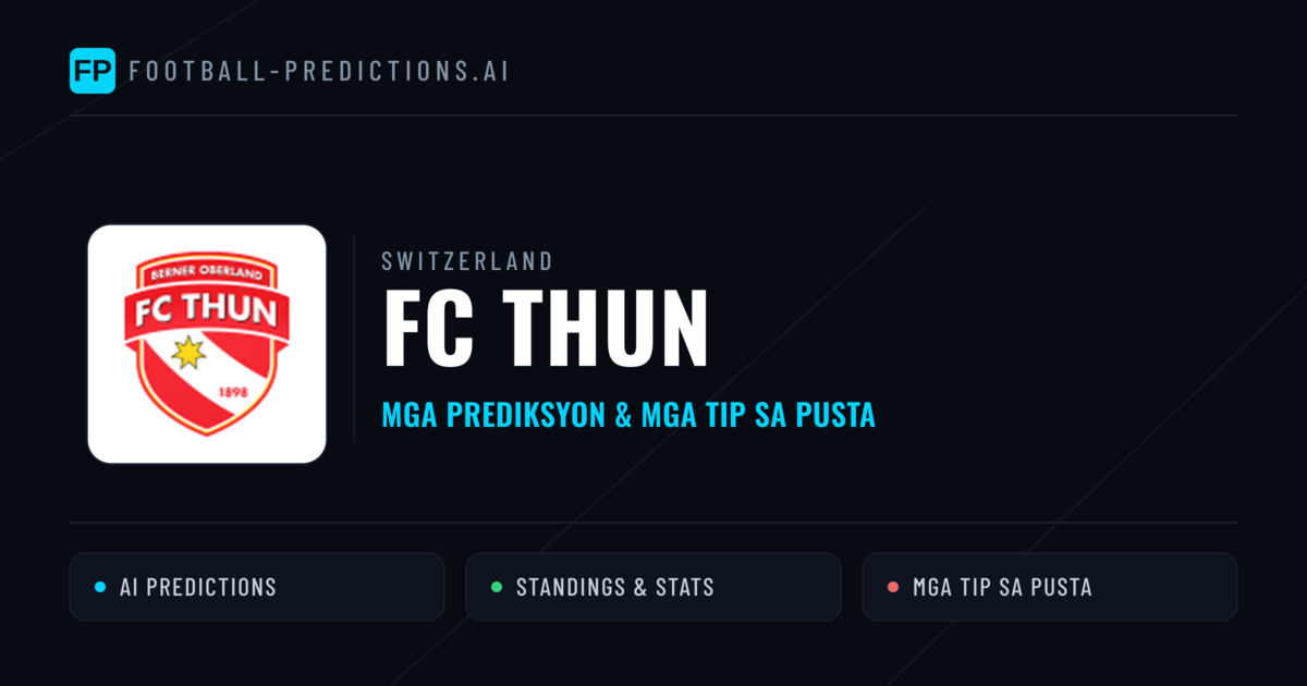 FC Thun Predictions & Stats