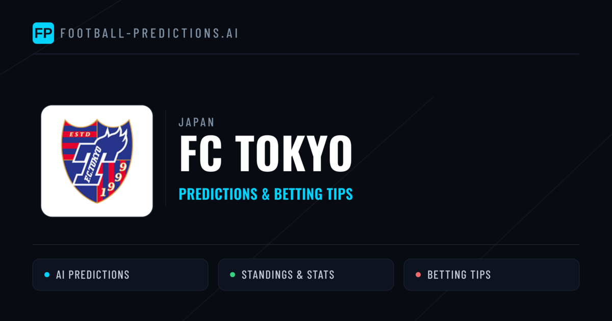 FC Tokyo Predictions & Stats