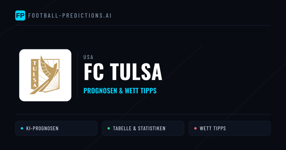 FC Tulsa Prognosen & Statistiken