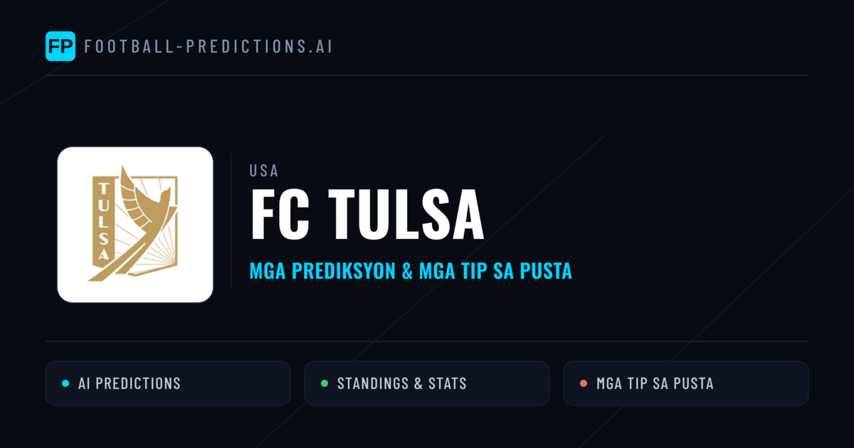 FC Tulsa Predictions & Stats