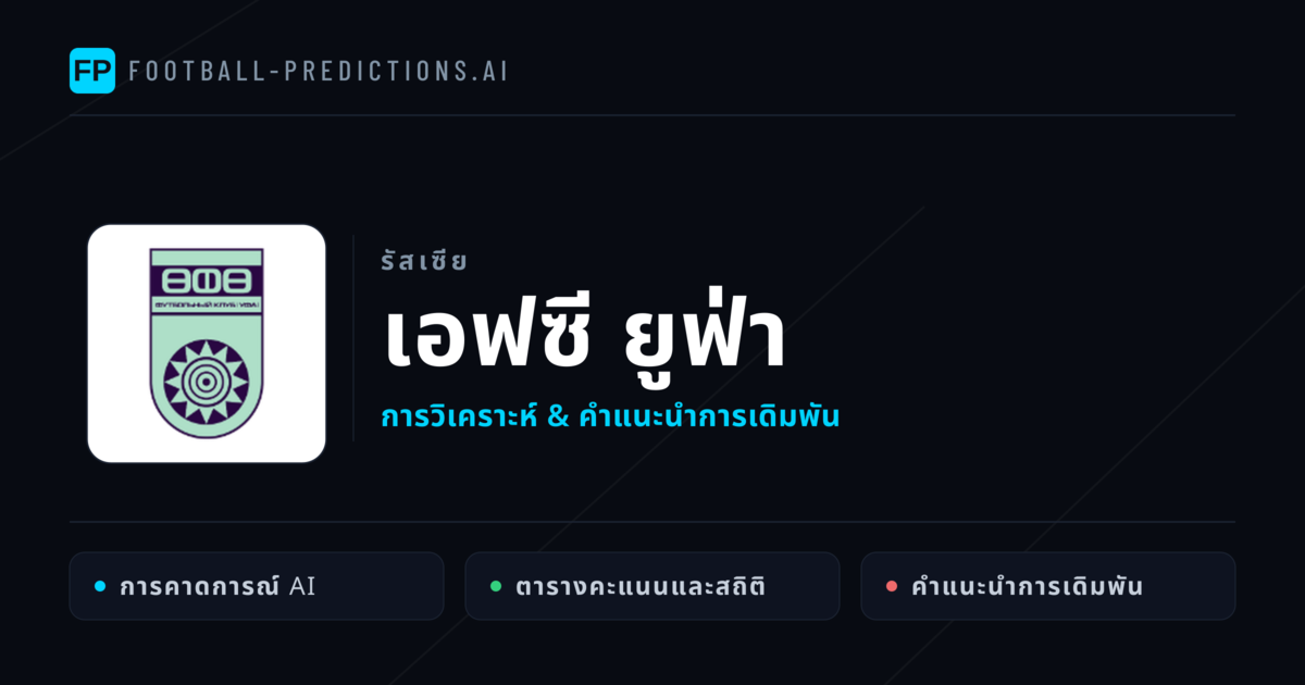 เอฟซี ยูฟ่า การวิเคราะห์และสถิติ