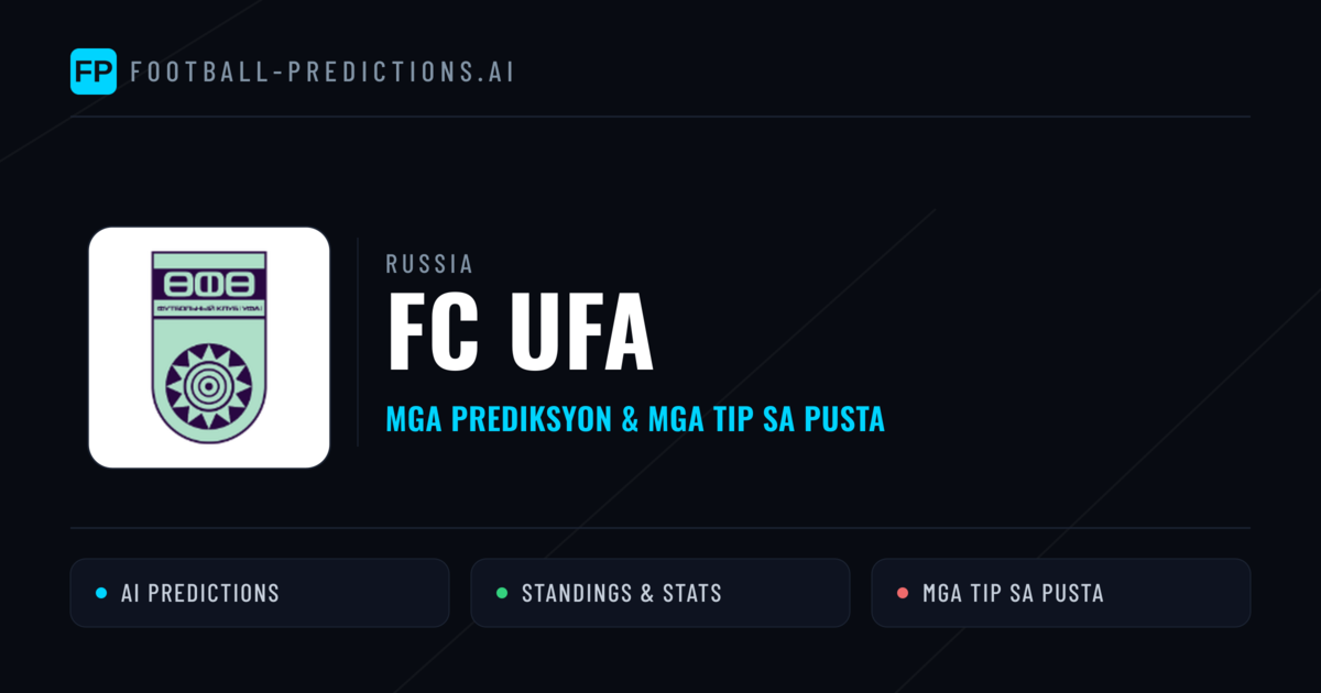 FC UFA Predictions & Stats