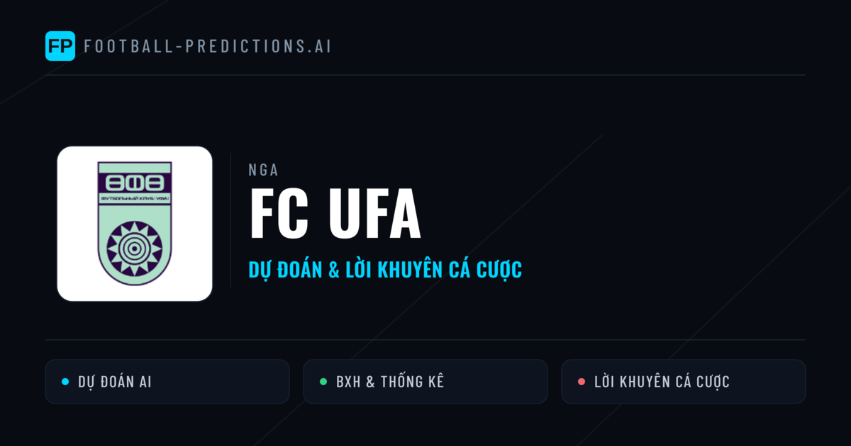 FC UFA Dự đoán & Thống kê