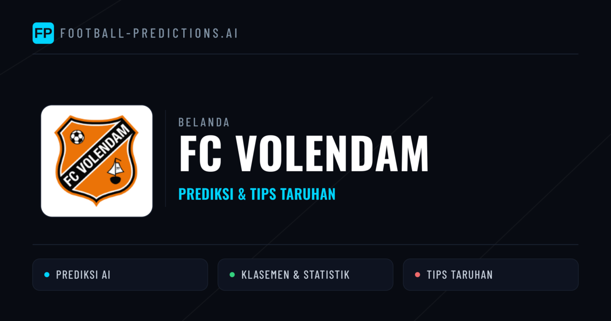 FC Volendam Prediksi & Statistik Piala Dunia