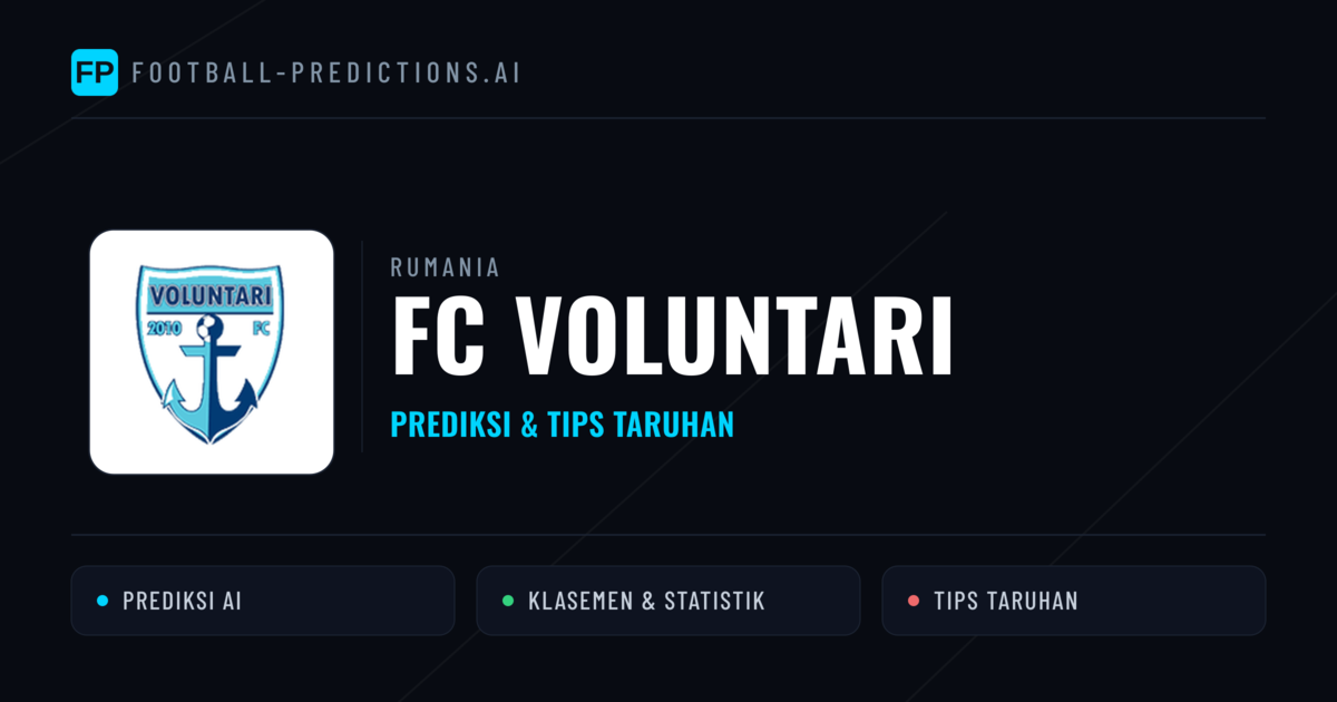 FC Voluntari Prediksi & Statistik Piala Dunia