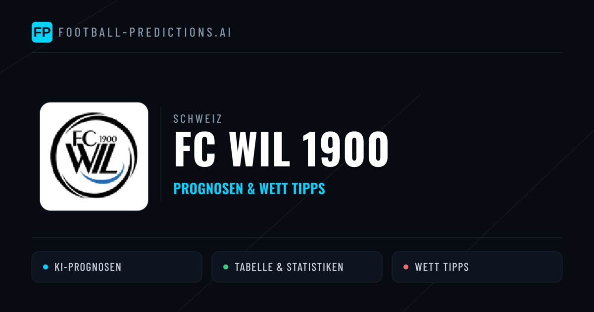 FC WIL 1900 Prognosen & Statistiken