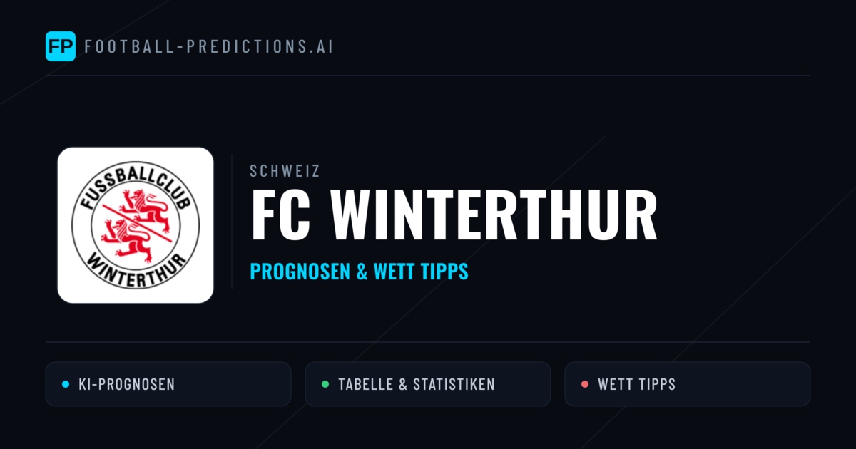 FC Winterthur Prognosen & Statistiken