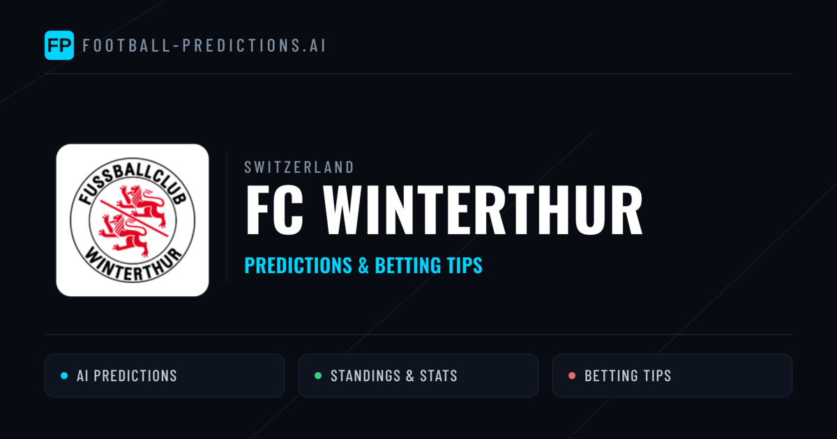 FC Winterthur Predictions & Stats