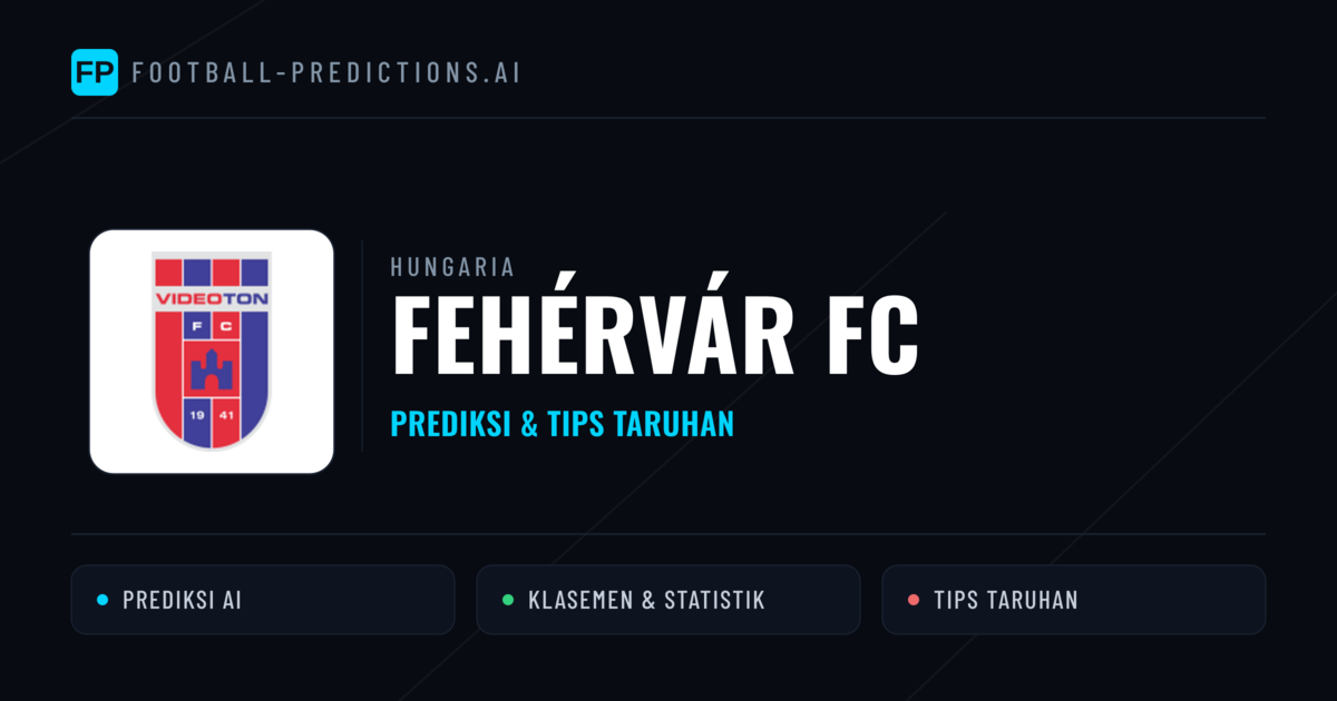 Fehérvár FC Prediksi & Statistik Piala Dunia