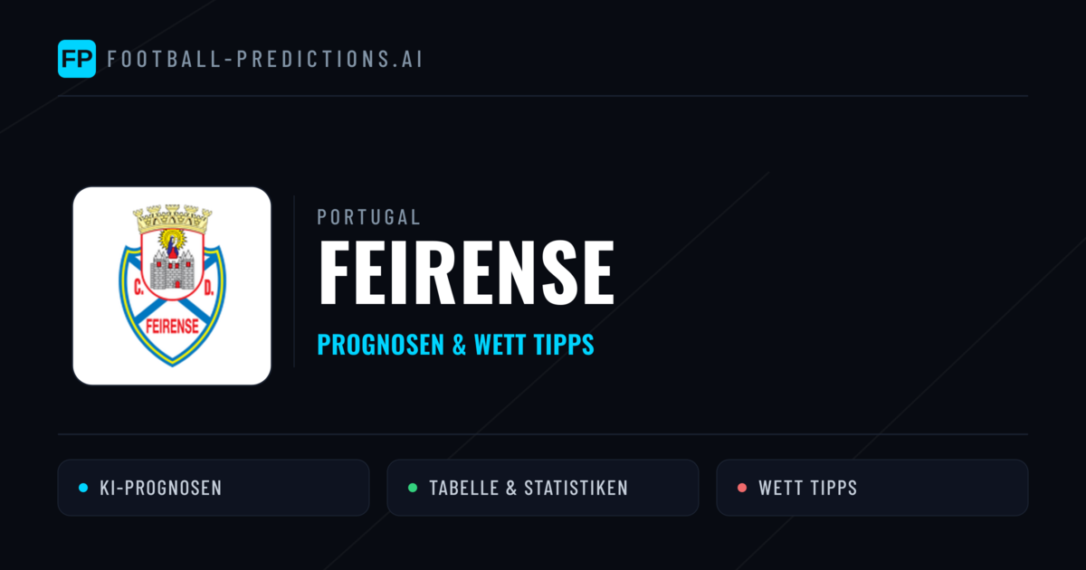 Feirense Prognosen & Statistiken