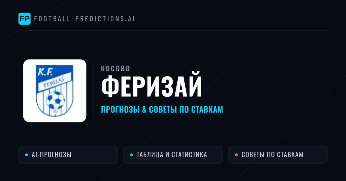Феризай прогнозы и статистика