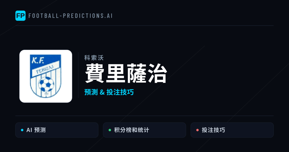 費里薩治 運彩分析|足球預測與數據