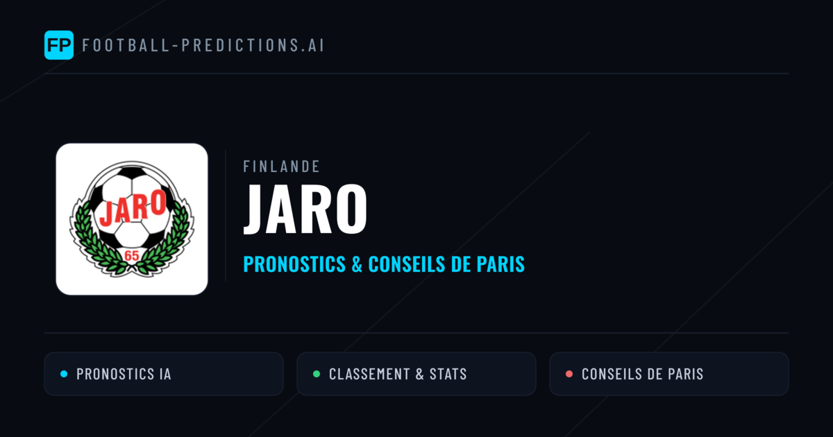 Jaro Pronostics & Statistiques