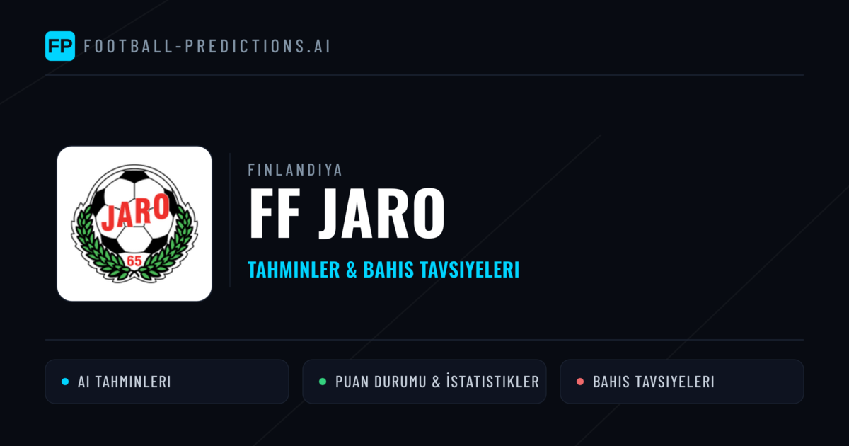 FF Jaro Tahminleri & İstatistikler