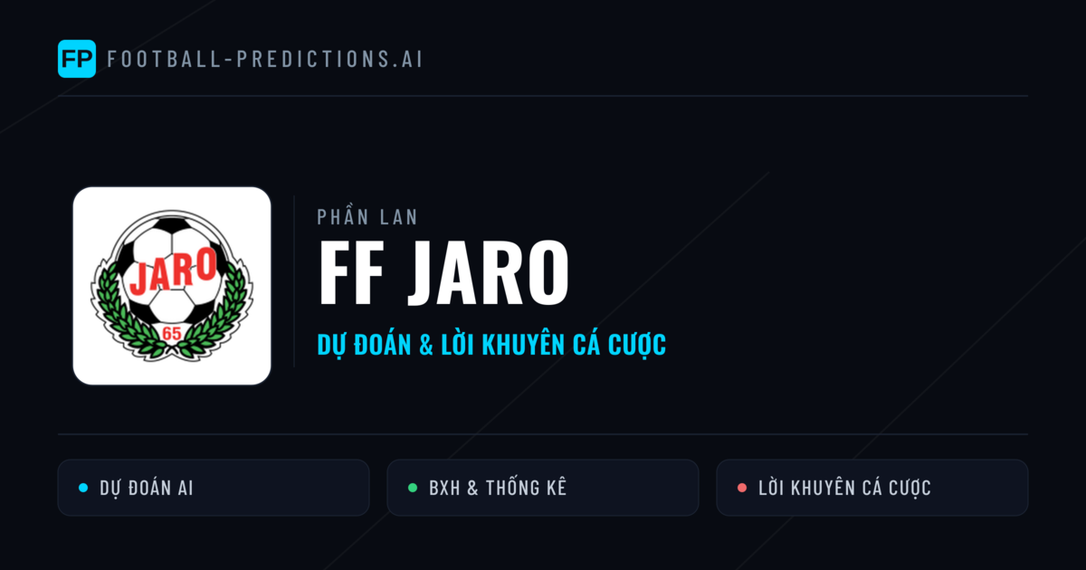 FF Jaro Dự đoán & Thống kê