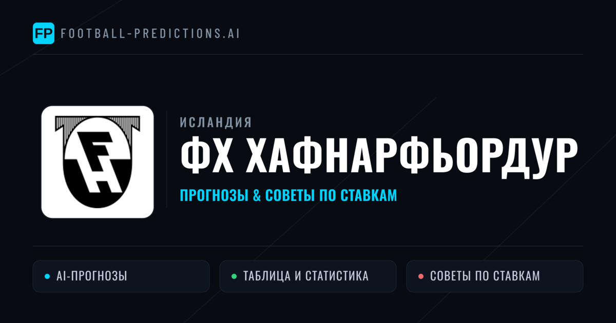 ФХ Хафнарфьордур прогнозы и статистика