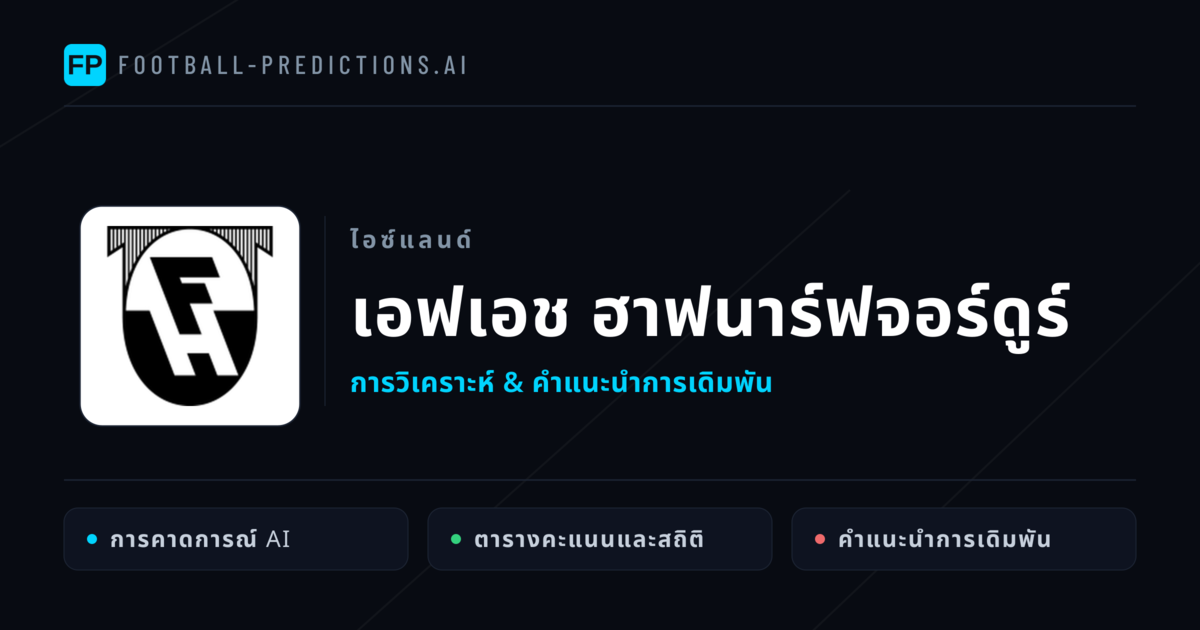 เอฟเอช ฮาฟนาร์ฟจอร์ดูร์ การวิเคราะห์และสถิติ