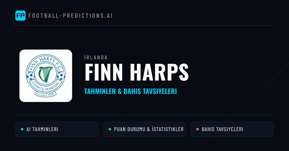 Finn Harps Tahminleri & İstatistikler