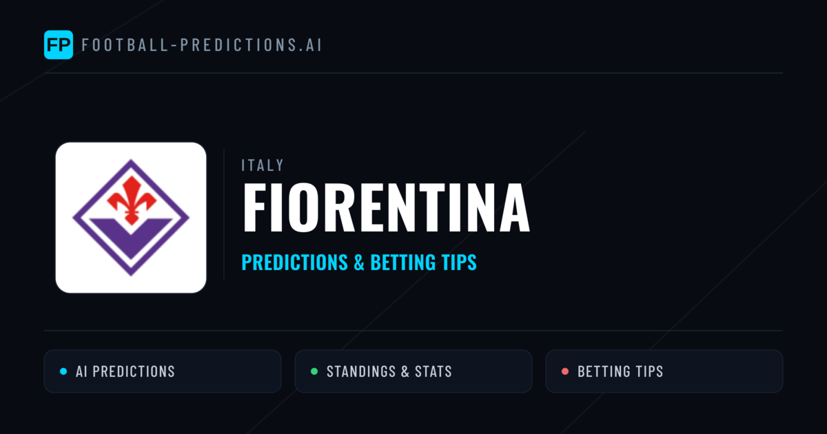 Fiorentina Predictions & Stats