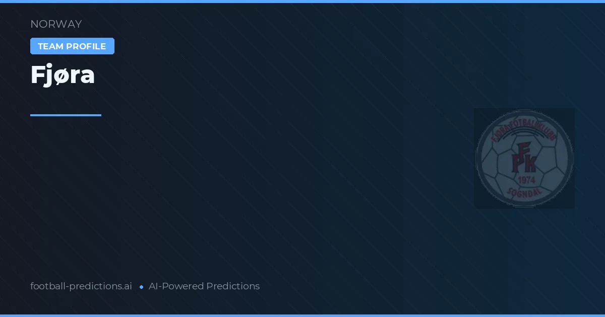 Fjøra Predictions & Stats