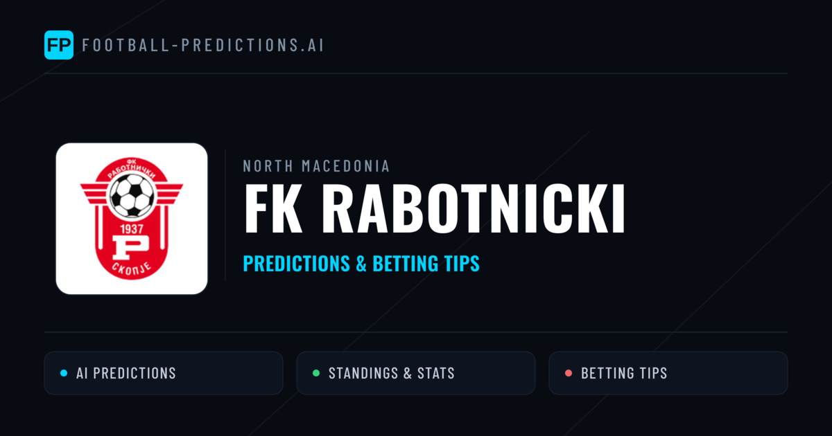 FK Rabotnicki Predictions & Stats