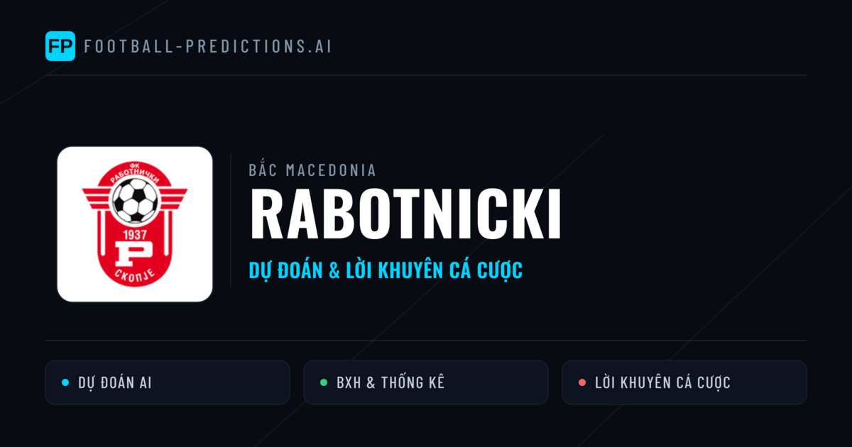 Rabotnicki Dự đoán & Thống kê