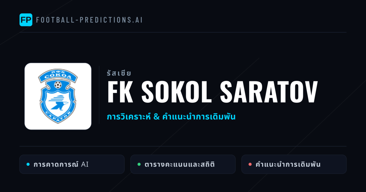 FK Sokol Saratov การวิเคราะห์และสถิติ