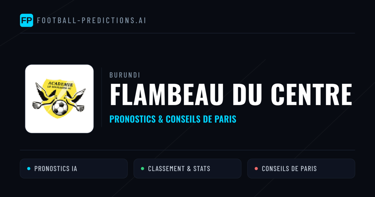 Flambeau du Centre Pronostics & Statistiques