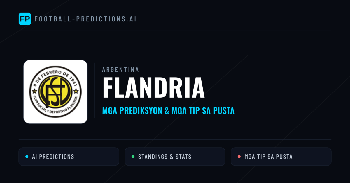 Flandria Predictions & Stats