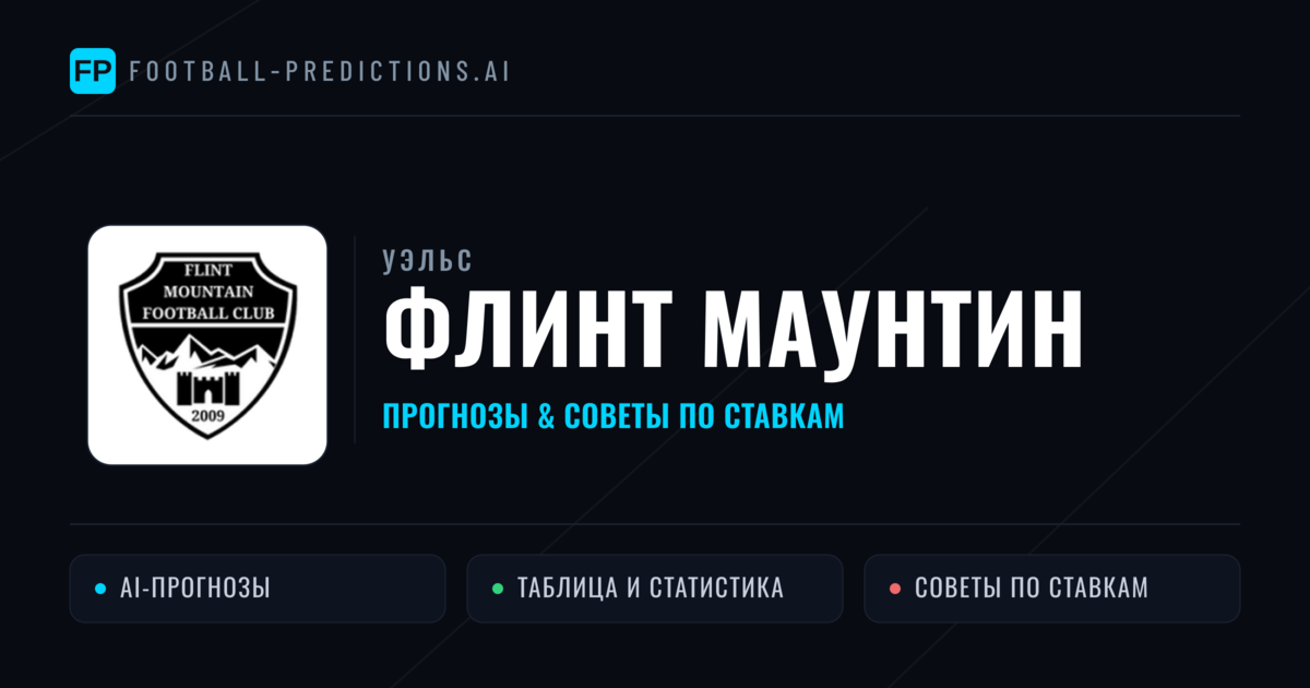 Флинт Маунтин прогнозы и статистика