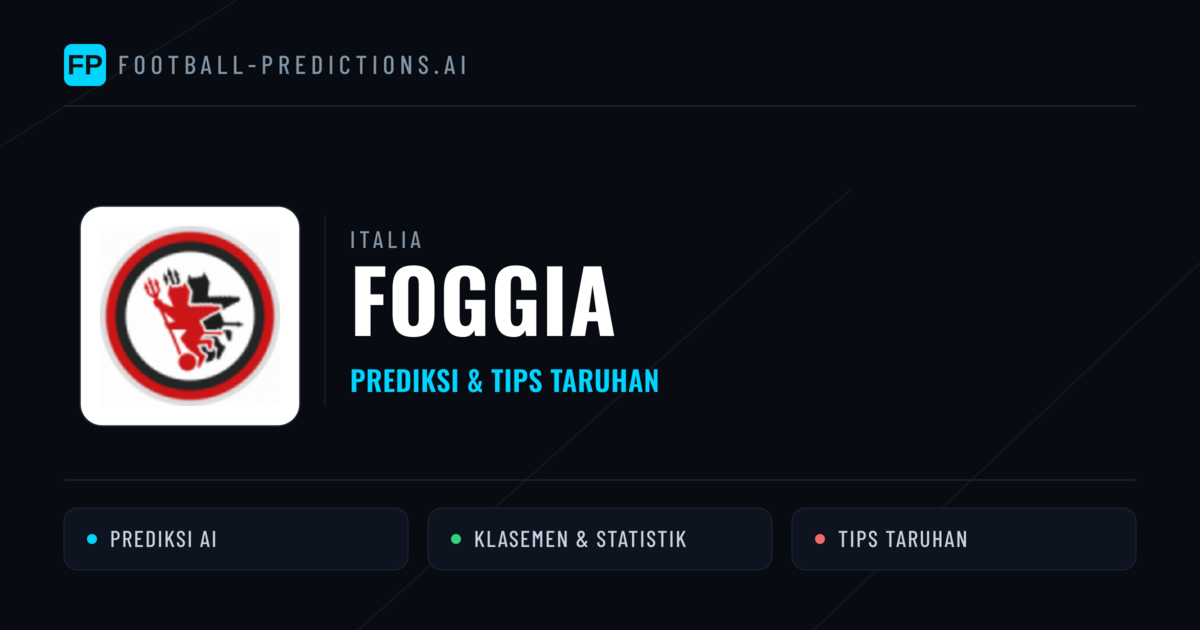 Foggia Prediksi & Statistik Piala Dunia