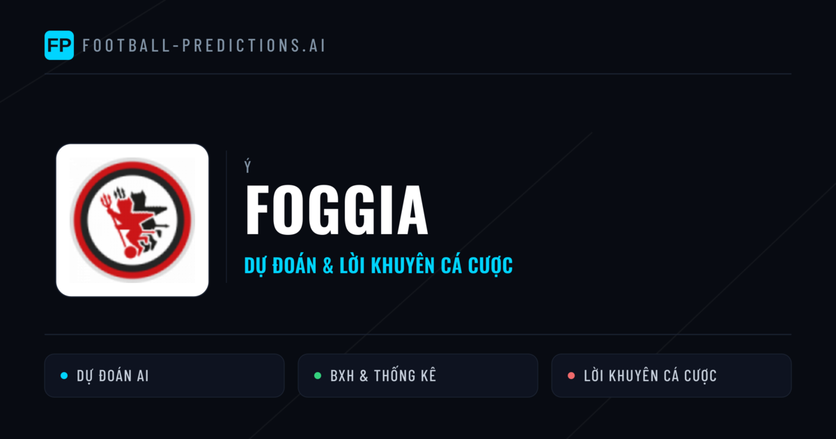 Foggia Dự đoán & Thống kê