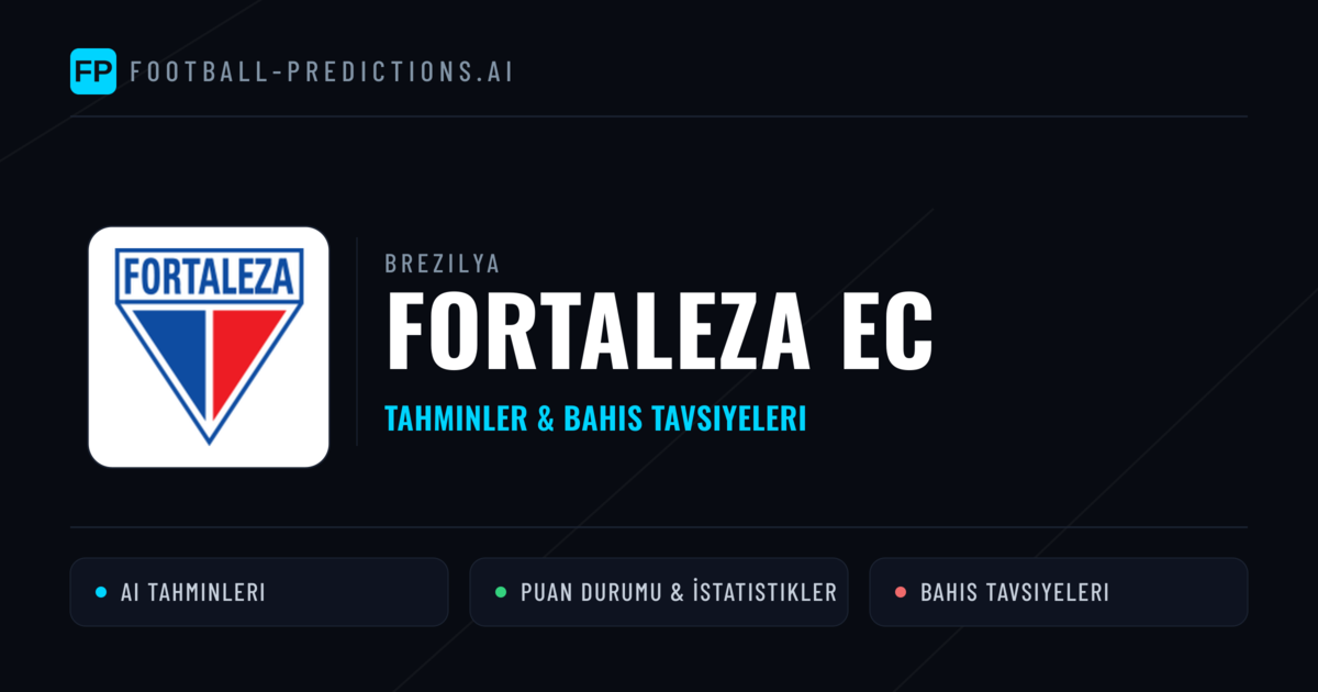 Fortaleza EC Tahminleri & İstatistikler
