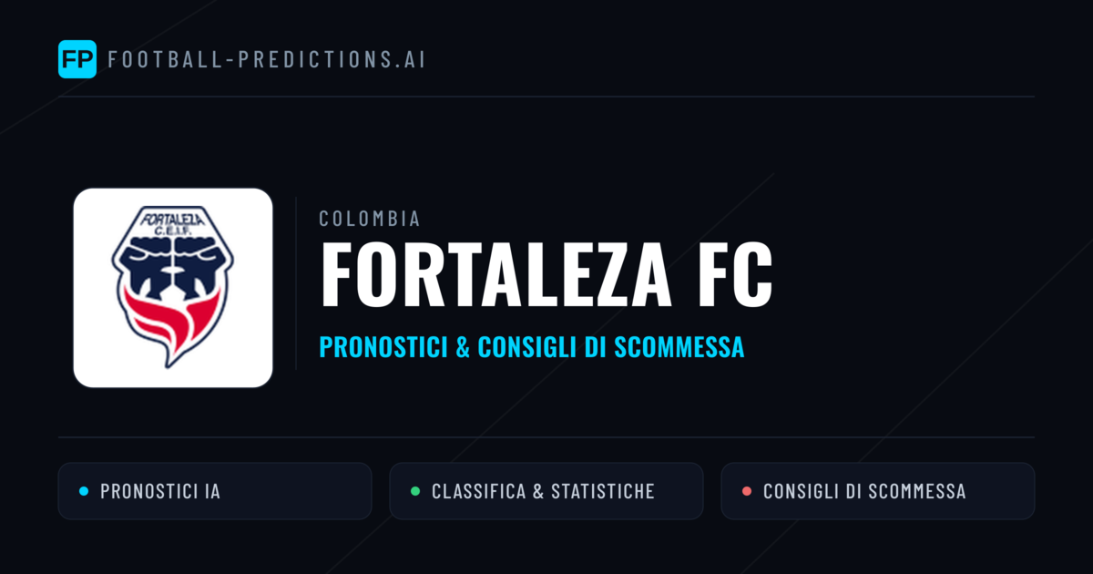 Pronostici e Statistiche Fortaleza FC