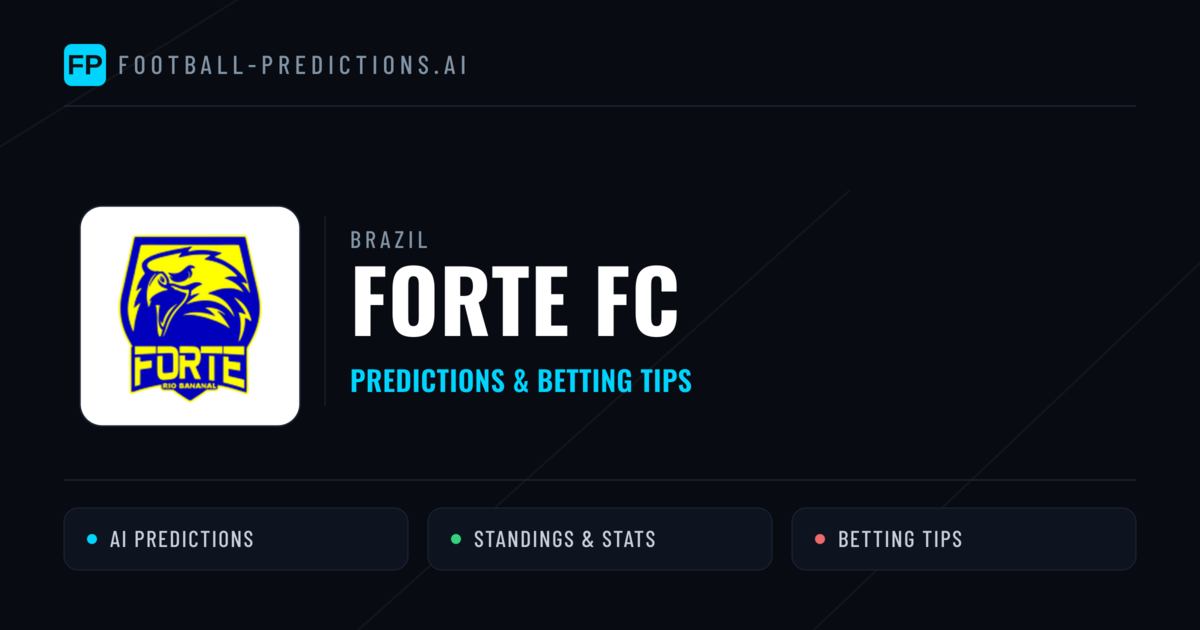 Forte FC Predictions & Stats