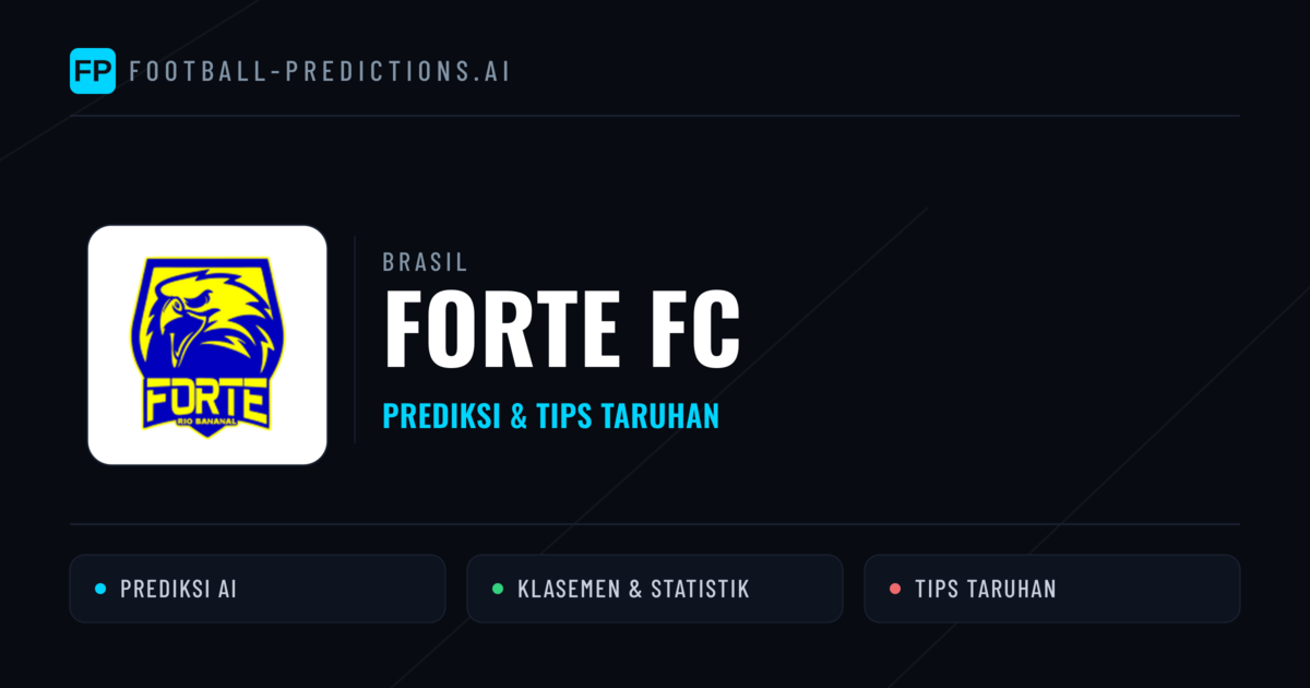 Forte FC Prediksi & Statistik Piala Dunia